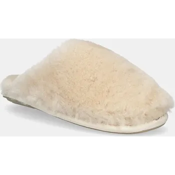 Dámské pantofle Vlněné pantofle Answear.LAB béžová barva AW25.5 01X, EUR 40