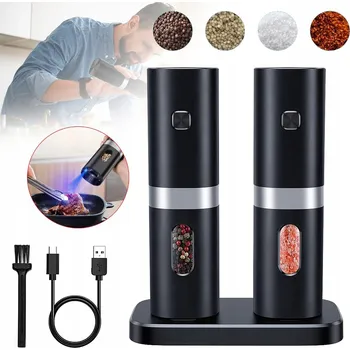 Mlýnek na koření MLÝNEK NA SŮL A PEPŘ SADA 2 MLÝNKŮ NA KOŘENÍ, NASTAVITELNÁ HRUBOST