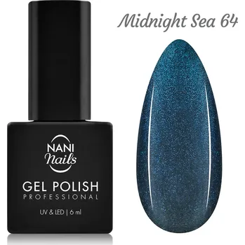 Přípravek na nehty NANI gel lak 6 ml - Midnight Sea