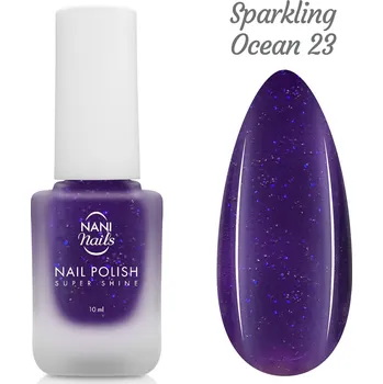 Lak na nehty NANI lak na nehty Super Shine 10 ml - Sparkling Ocean