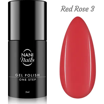 Lak na nehty NANI gel lak One Step 5 ml - Red Rose