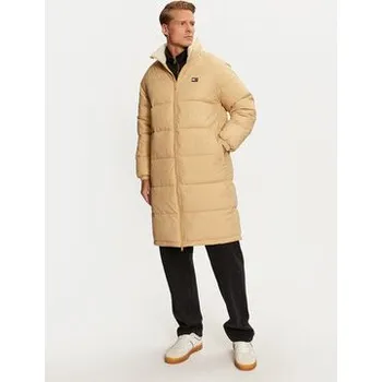 Tommy Jeans Zimní bunda DM0DM20604 Béžová Regular Fit M