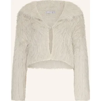 Dámský svetr Guess Dámský Pletený Kardigan Lara, světle šedá, 40