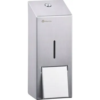 Dávkovač mýdla Ruční nástěnný dávkovač mýdla Merida 700 ml, stříbrný