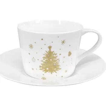 Šálek by inspire Zlatá koleda 2025 porcelán 150 ml 1 ks