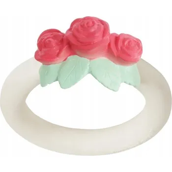 A Little Lovely Company senzorické kousátko z organického kaučuku Růžičky