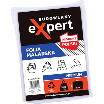 SILNÁ STAVEBNÍ OCHRANNÁ MALOVACÍ FÓLIE 550g 4x5m