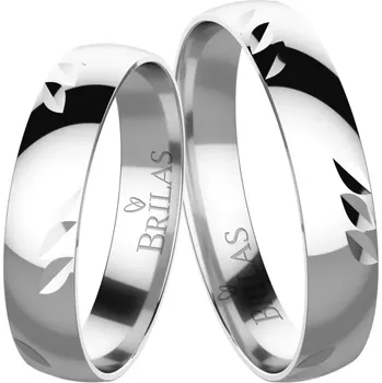 Prsten Imelda White - snubní prsteny bez kamene