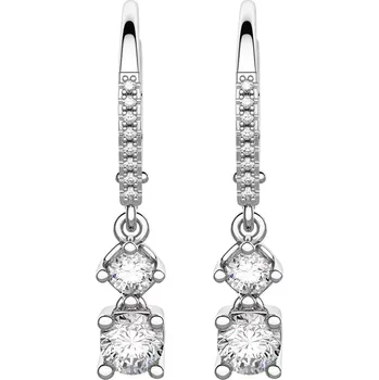 Náušnice Tala - stříbrné náušnice se zirkony