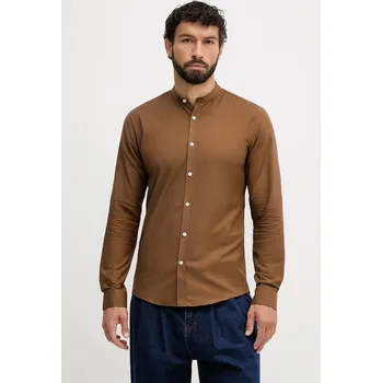 Košile Lindbergh 30.203174A hnědá 89X, vel. M