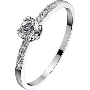 Prsten Paulina White - zásnubní prsten z bílého zlata