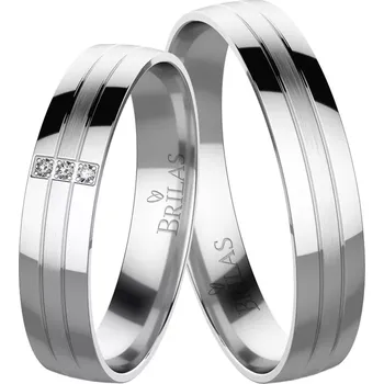 Prsten Dorotka White - snubní prsteny z bílého zlata