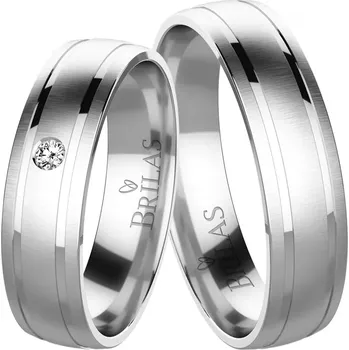 Prsten Matis White - snubní prsteny z bílého zlata