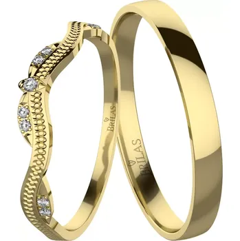 Prsten Madana Gold - snubní prsteny ze žlutého zlata