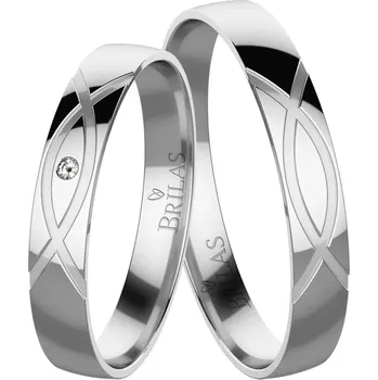 Prsten Drazan White - snubní prsteny z bílého zlata