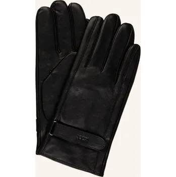 Rukavice Joop! Pánské Kožené Rukavice, černá, 10