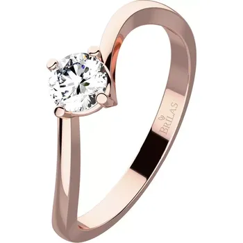 Prsten Pamela Red - zásnubní prsten z růžového zlata