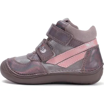 Dívčí polobotky Ponte kotníková obuv DA06-5-2734B Barva: Hnědá, Velikost: 25