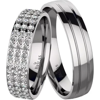 Prsten Jasmina Steel - snubní prsteny z chirurgické oceli