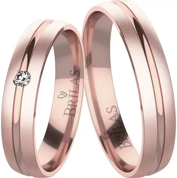 Prsten Marion Red - snubní prsteny z červeného zlata