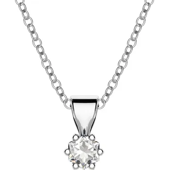 Přívěsek Helena WP 4 mm - přívěsek z bílého zlata