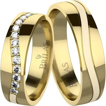 Prsten Adore Gold - snubní prsteny ze žlutého zlata