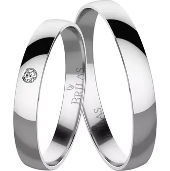 Prsten Antula White - snubní prsteny z bílého zlata