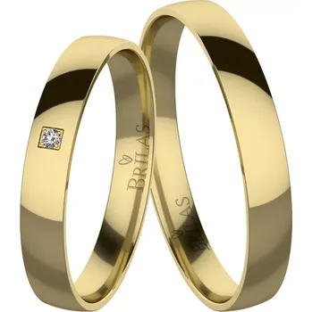 Prsten Drahoslava Gold - snubní prsteny ze žlutého zlata