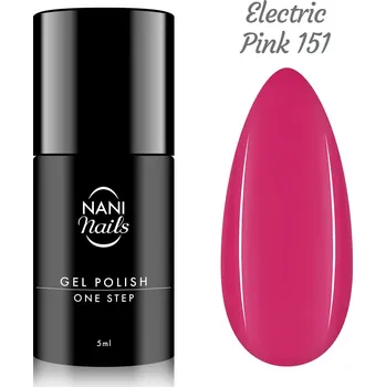 Lak na nehty NANI gel lak One Step 5 ml - Electric Pink