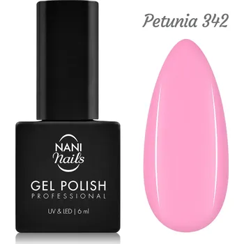Lak na nehty NANI gel lak 6 ml - Petunia