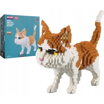 ostatní stavebnice CHODÍCÍ KOČKA STAVEBNICE 1390 DÍLKŮ QBI