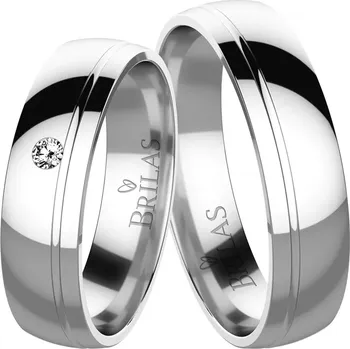 Prsten Orsola White - originální snubní prstýnky z bílého zlata