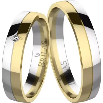 Prsten Vasifa Colour GW - snubní prsteny z barevného zlata