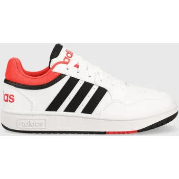 Chlapecké tenisky Dětské sneakers boty adidas Originals HOOPS 3. K bílá barva GZ9673 00X, EUR 28