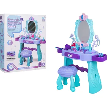 Dětská kuchyňka RKToys Magická toaletka pro princezny fialová