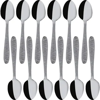 Příbor Čajová lžička lesklá Ikram 12 ks