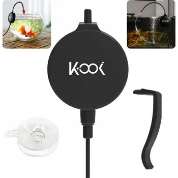 Čerpadlo VZDUCHOVACÍ ČERPADLO DO AKVÁRIA NA SKLO TICHÉ MALÉ 1,3W 450ml/min