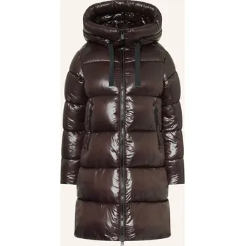 Dámský kabát Save The Duck Dámský Prošívaný Kabát Isabel, hnědá, 40