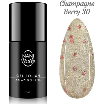 Přípravek na nehty NANI gel lak Amazing Line 5 ml - Champagne Berry