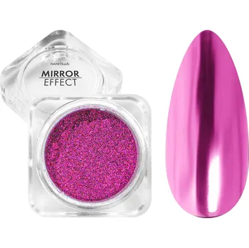 Umělé nehty NANI leštící pigment Mirror Effect - Pink