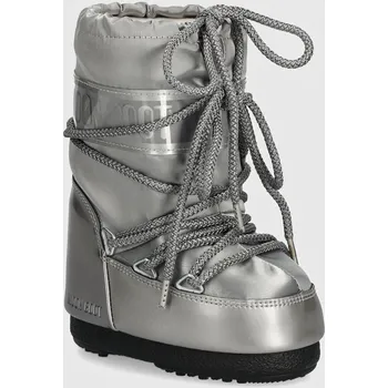 Dívčí sněhule Dětské sněhule Moon Boot ICON GLANCE 80D1401680 stříbrná SLV, EUR 27/30