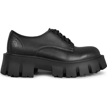 Dámské polobotky Polobotky Altercore DEIDRA VEGAN DEIDRA VEGAN BLACK PATENT dámské, černá barva, na platformě DEIDRA.VEGAN.BLACK 99X, EUR 40