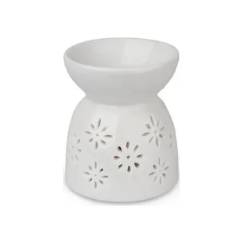 Aroma lampa Aromalampa bílá - Květinky