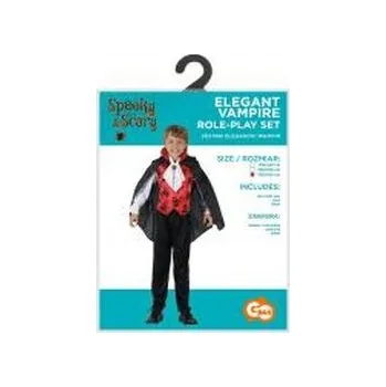 Karnevalový kostým Strój dla dzieci Elegancki Wampir rozm. 130/140cm