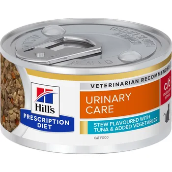 Krmivo pro kočku Hill's Pet Nutrition Prescription Diet Adult Urinary Care Stew Flavoured With Tuna/Vegetables, 82 g