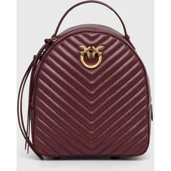 Sportovní batoh Kožený batoh Pinko Answear Exclusive 102530.A0GK burgundské 83X, vel. ONE SIZE