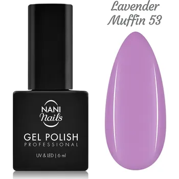 Přípravek na nehty NANI gel lak 6 ml - Lavender Muffin