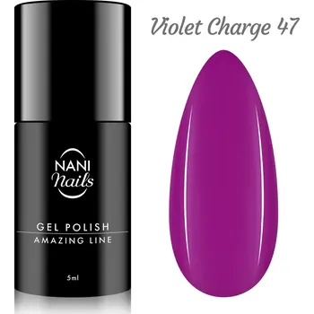 Přípravek na nehty NANI gel lak Amazing Line 5 ml - Violet Charge