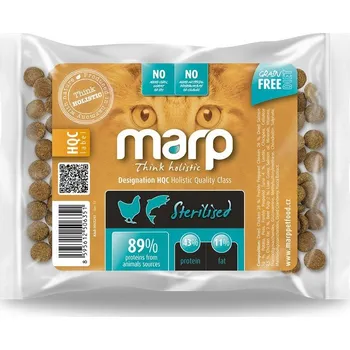 Marp Holistic Sterilised CAT - pro kastrované a starší kočky vzorek 70g