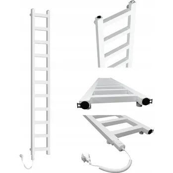 Radiátor Koupelnový radiátor MINI 1430x250 Bílý Lesk + topné těleso